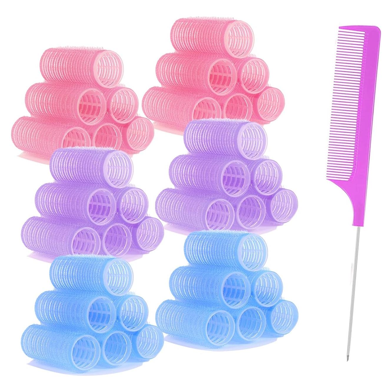 Rulos Pequeños ZMD 36PCS Autoagarre Sin Calor 2.0 cm