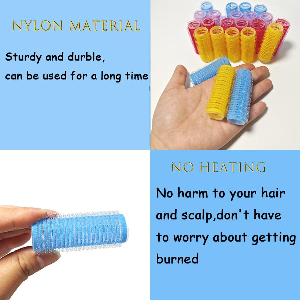 Rulos Pequeños ZMD 36PCS Autoagarre Sin Calor 2.0 cm