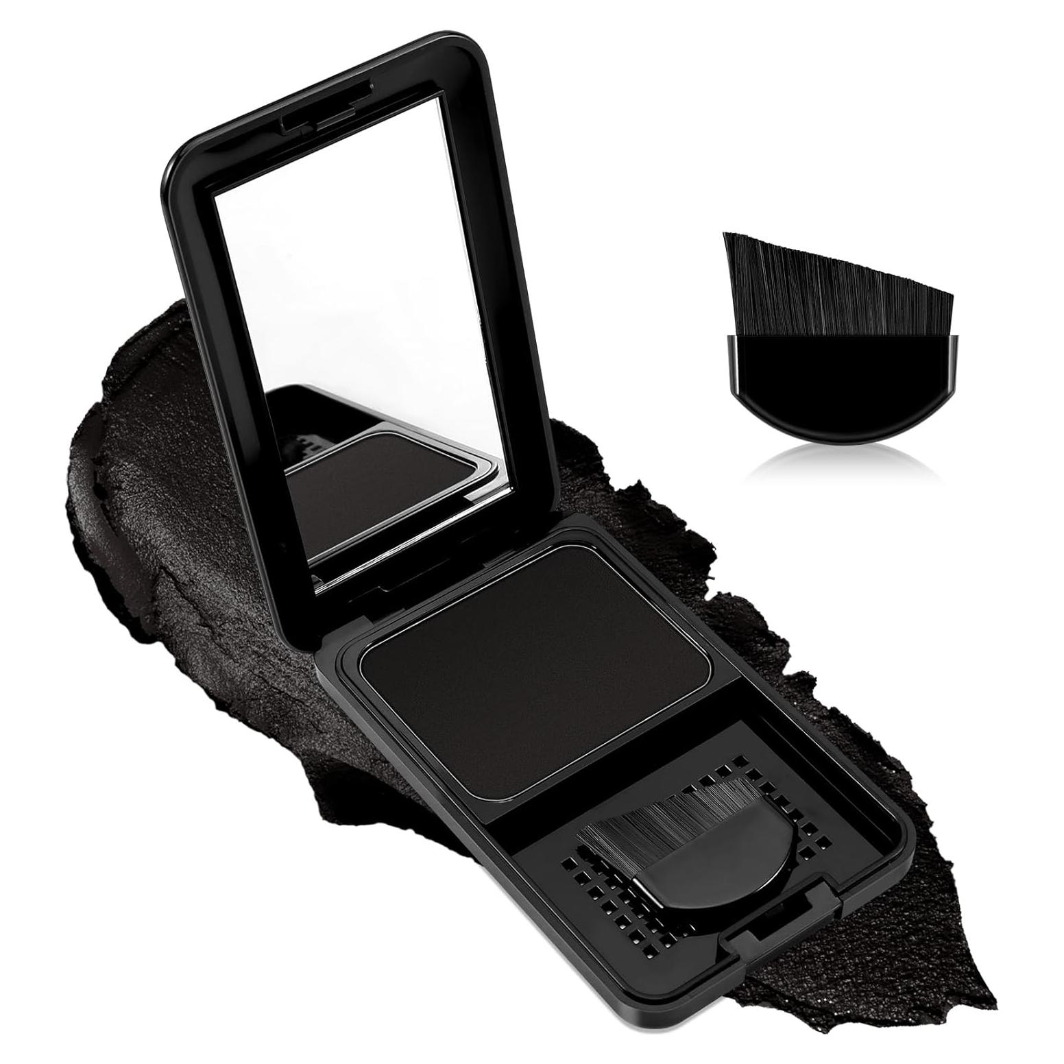 Boobeen Root Touch up Hair Powder,Root Cover up Hairline Powder,Temporary Hair Color for Gray Hair Coverage Touch up Hair Shadow Powder for Thinning Hair for Men and Women