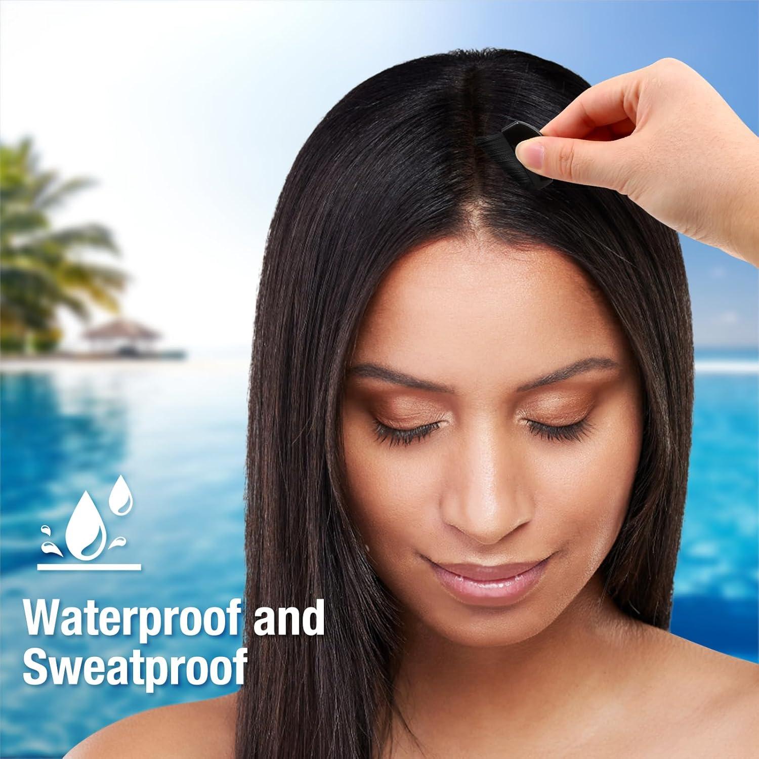 Boobeen Root Touch up Hair Powder,Root Cover up Hairline Powder,Temporary Hair Color for Gray Hair Coverage Touch up Hair Shadow Powder for Thinning Hair for Men and Women