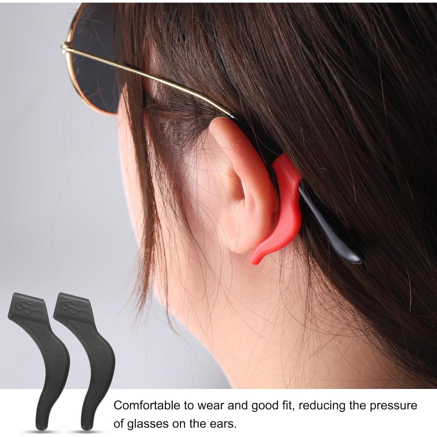 Ganchos de oreja antideslizantes HARFINGTON para gafas