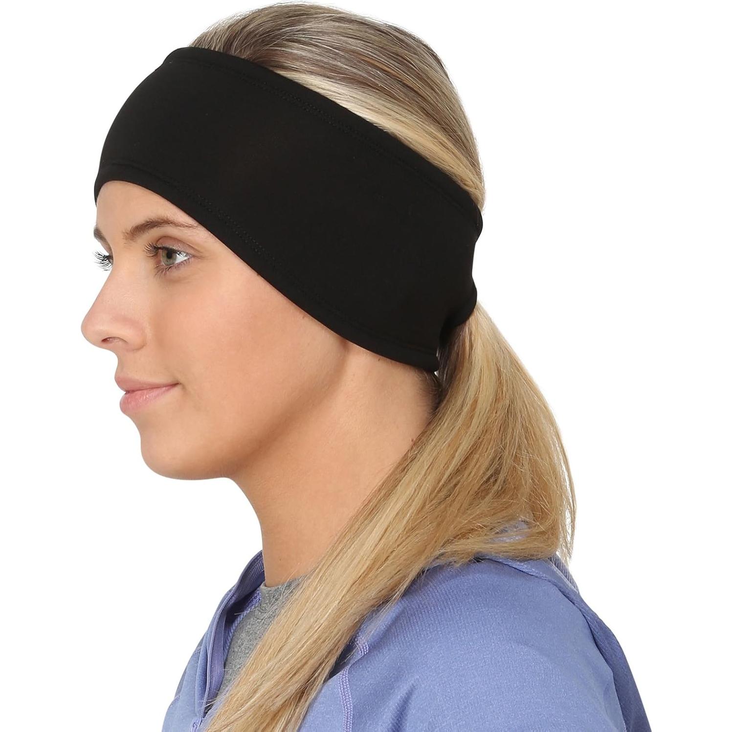 Banda para Cabello TrailHeads Power Ponytail - Mujer, Negro