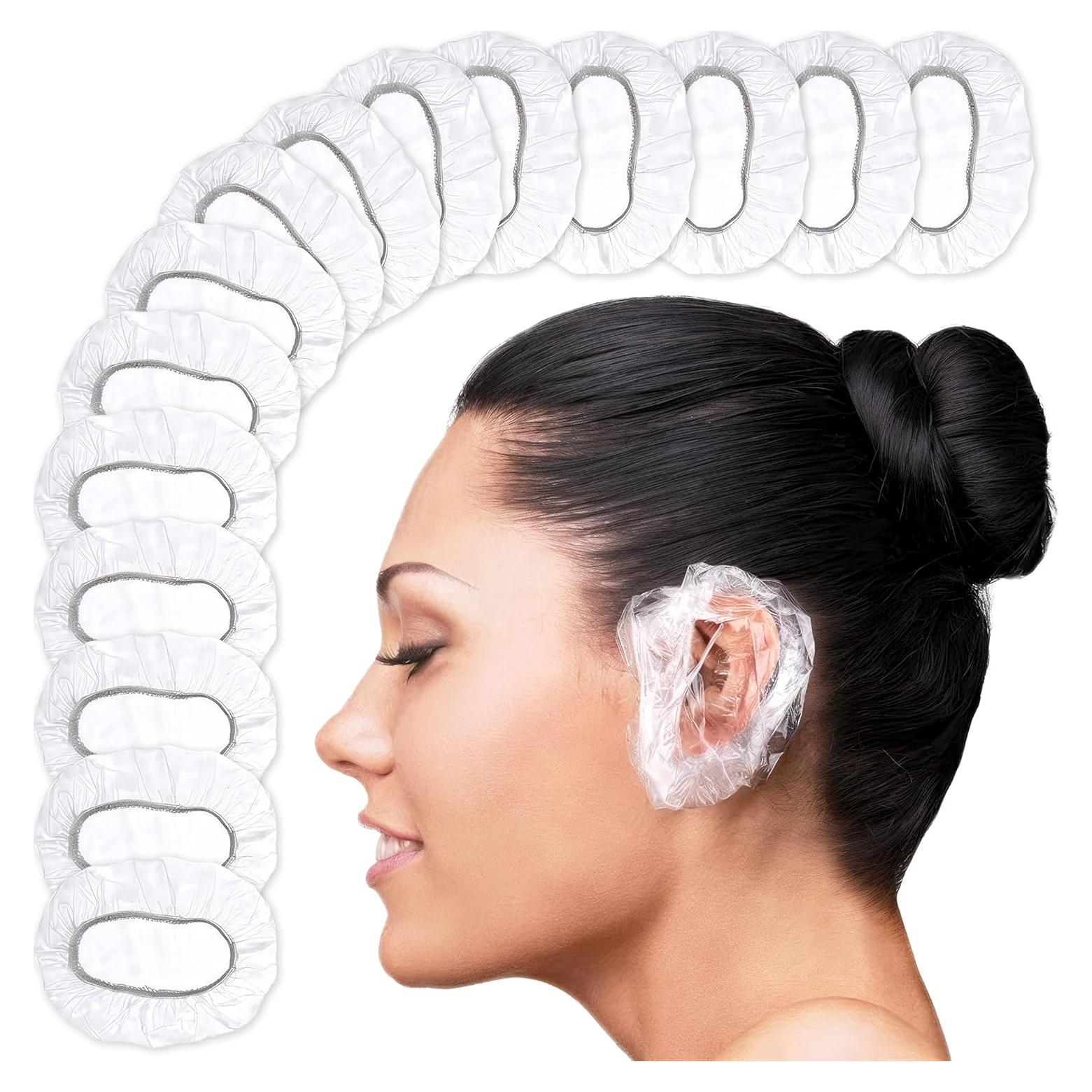 200 Fundas de Oído Desechables KETAR para Ducha Impermeables