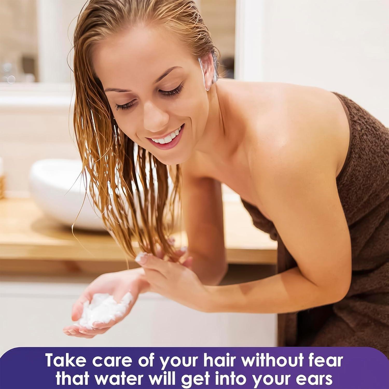 200 Fundas de Oído Desechables KETAR para Ducha Impermeables