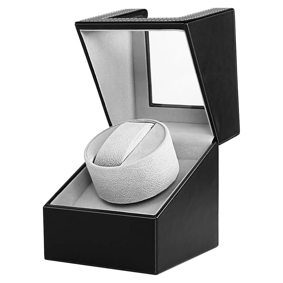 Enrollador de Relojes Automáticos FRUCASE Negro Motor Silencioso