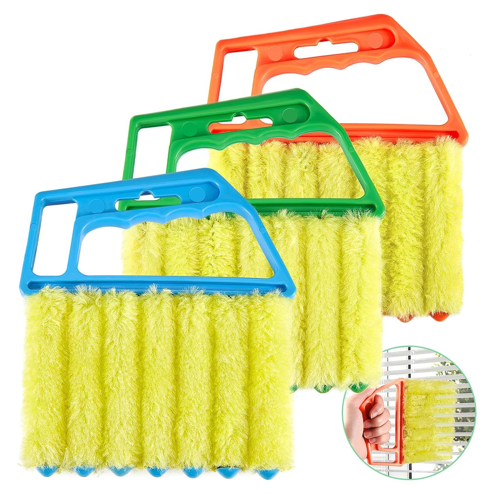 Juego de 3 Limpiadores de Persianas Geiserailie 16x13.5cm