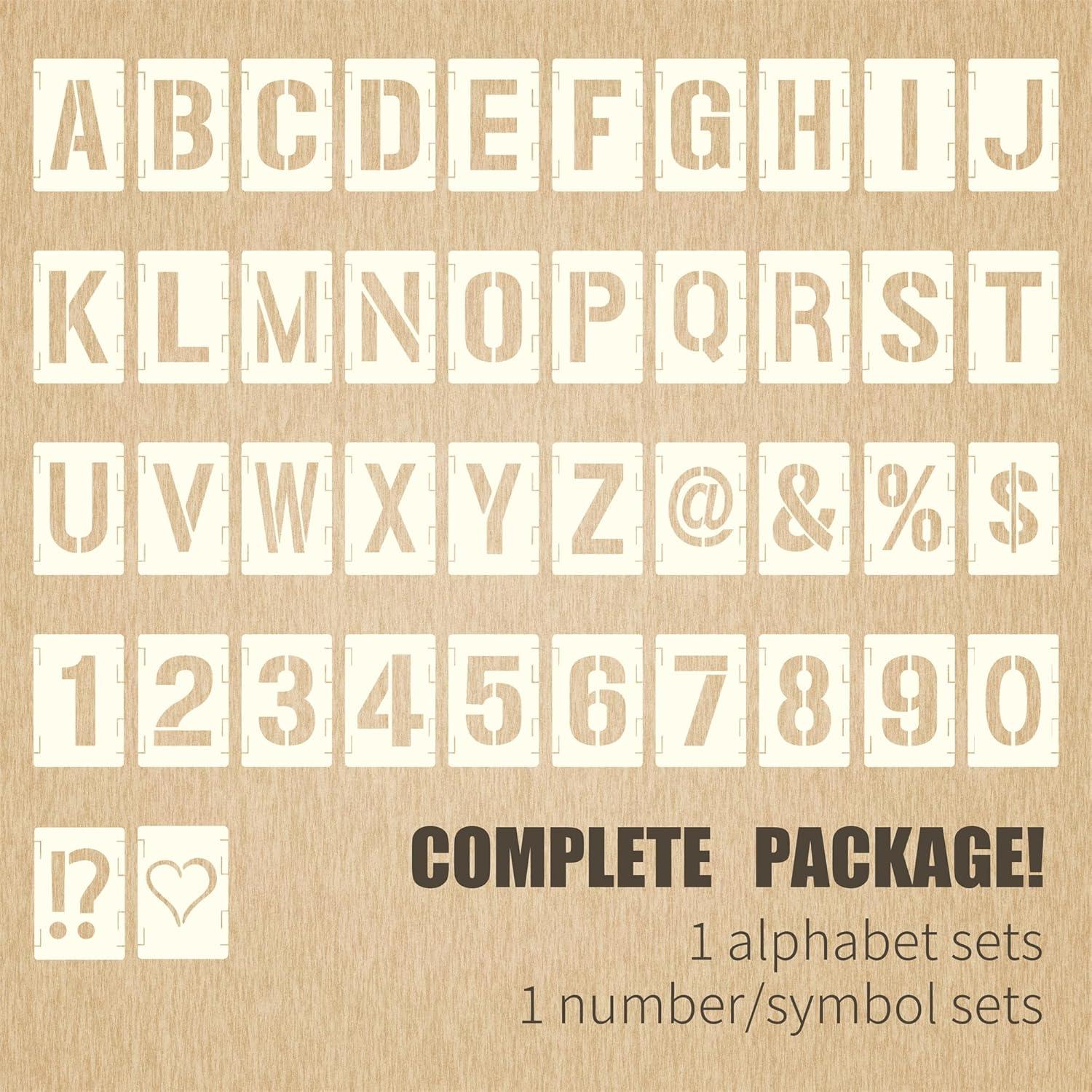 Juego de Plantillas Reutilizables Sokoro 42 Piezas 5 cm