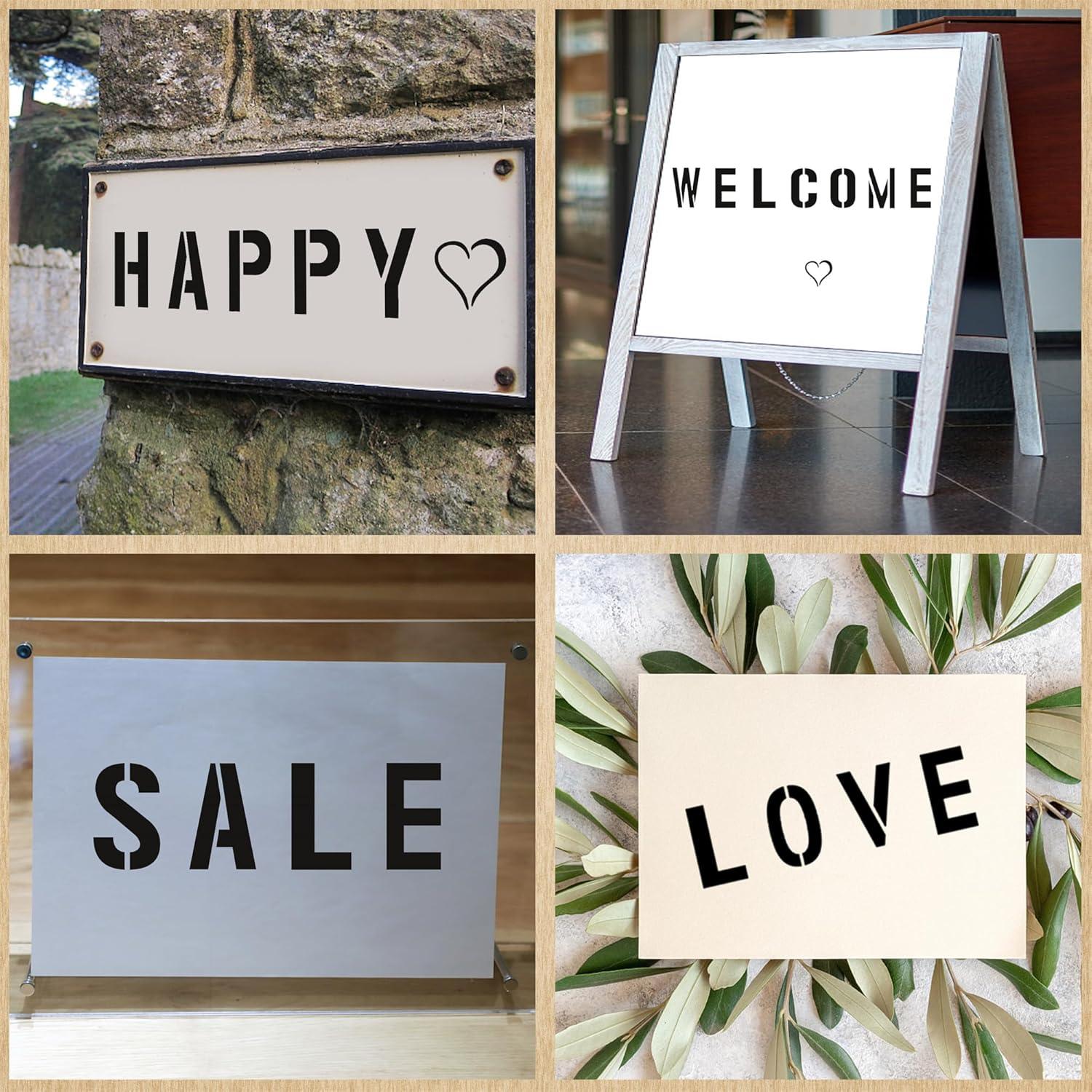 Juego de Plantillas Reutilizables Sokoro 42 Piezas 5 cm