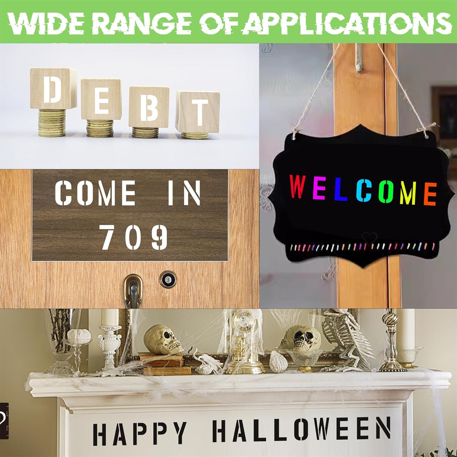 Juego de Plantillas Reutilizables Sokoro 42 Piezas 5 cm