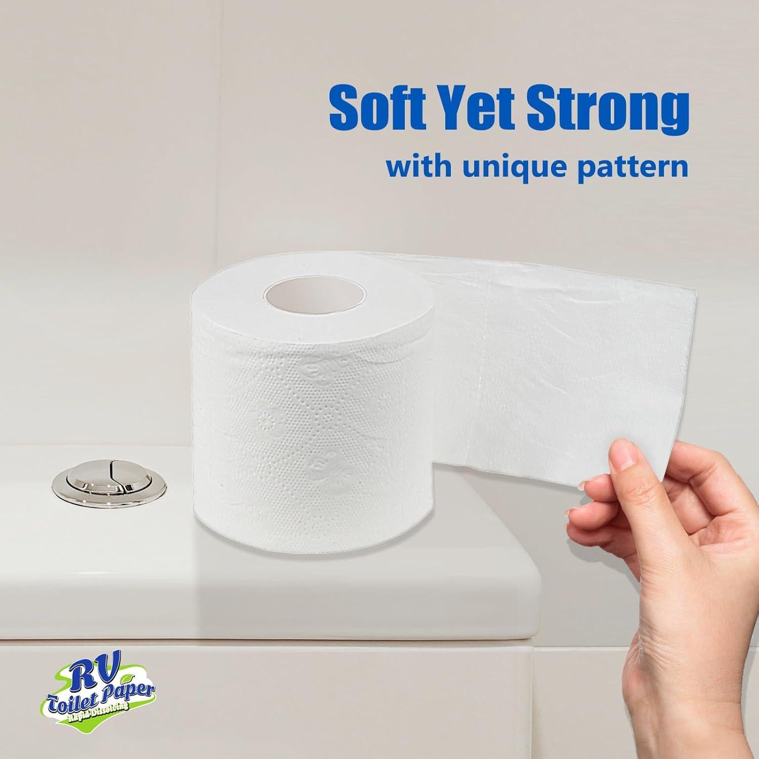 Papel Higiénico Rápido Disolvente SheeChung - 6 Rollos 290 Hojas