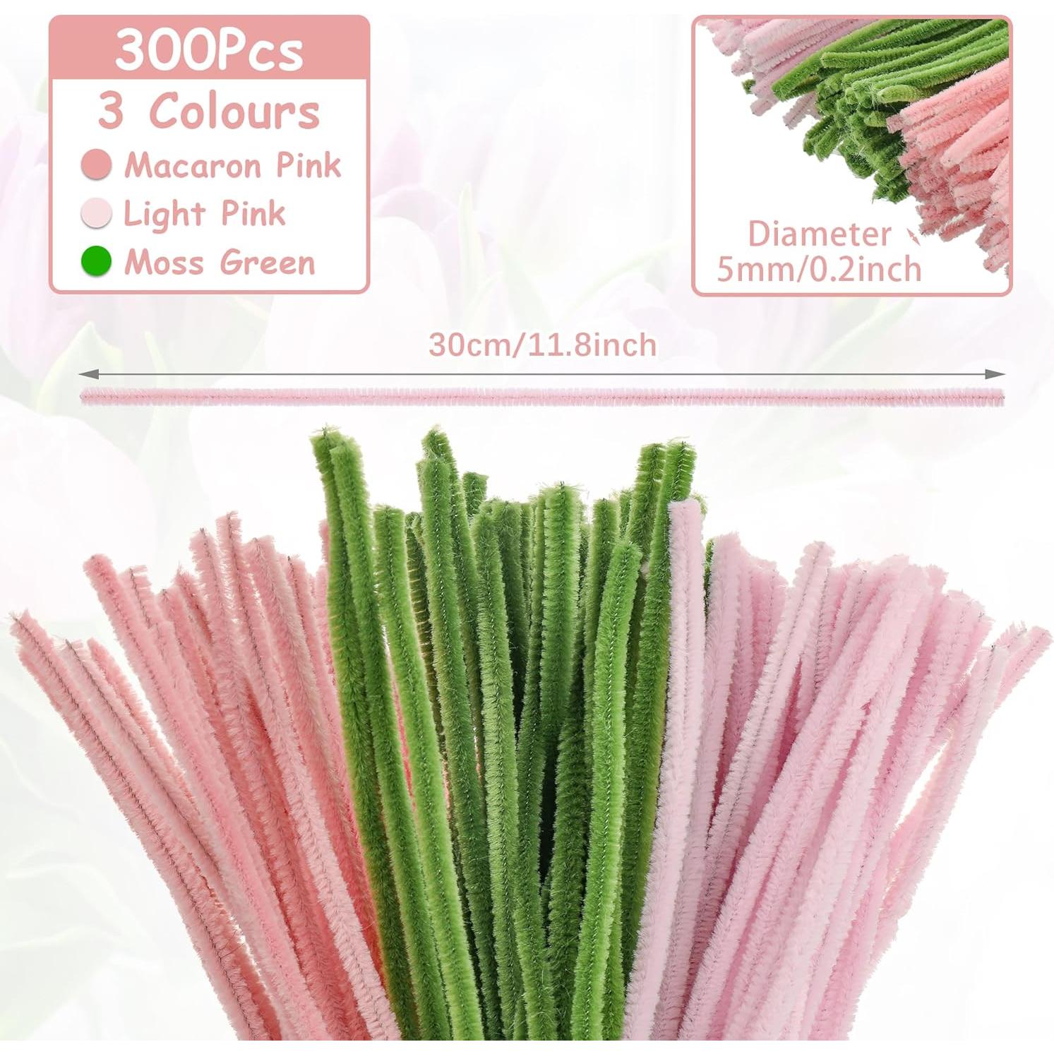 Kit de 320 Limpiapipas Starvortex para Manualidades - Flores