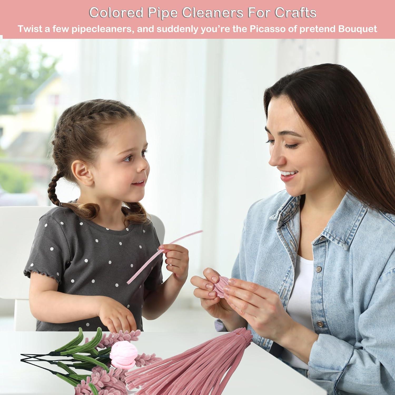 Kit de 320 Limpiapipas Starvortex para Manualidades - Flores