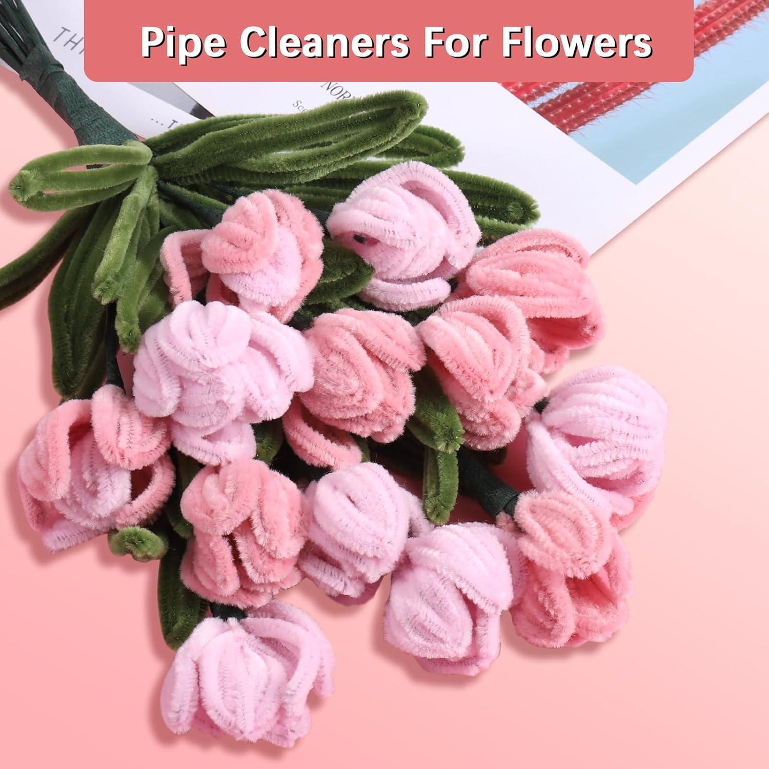 Kit de 320 Limpiapipas Starvortex para Manualidades - Flores