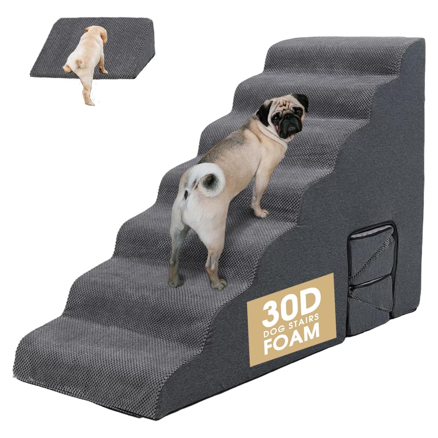 Escaleras para Perros MALOROY 86.1 cm con 4 Rampas Antideslizantes