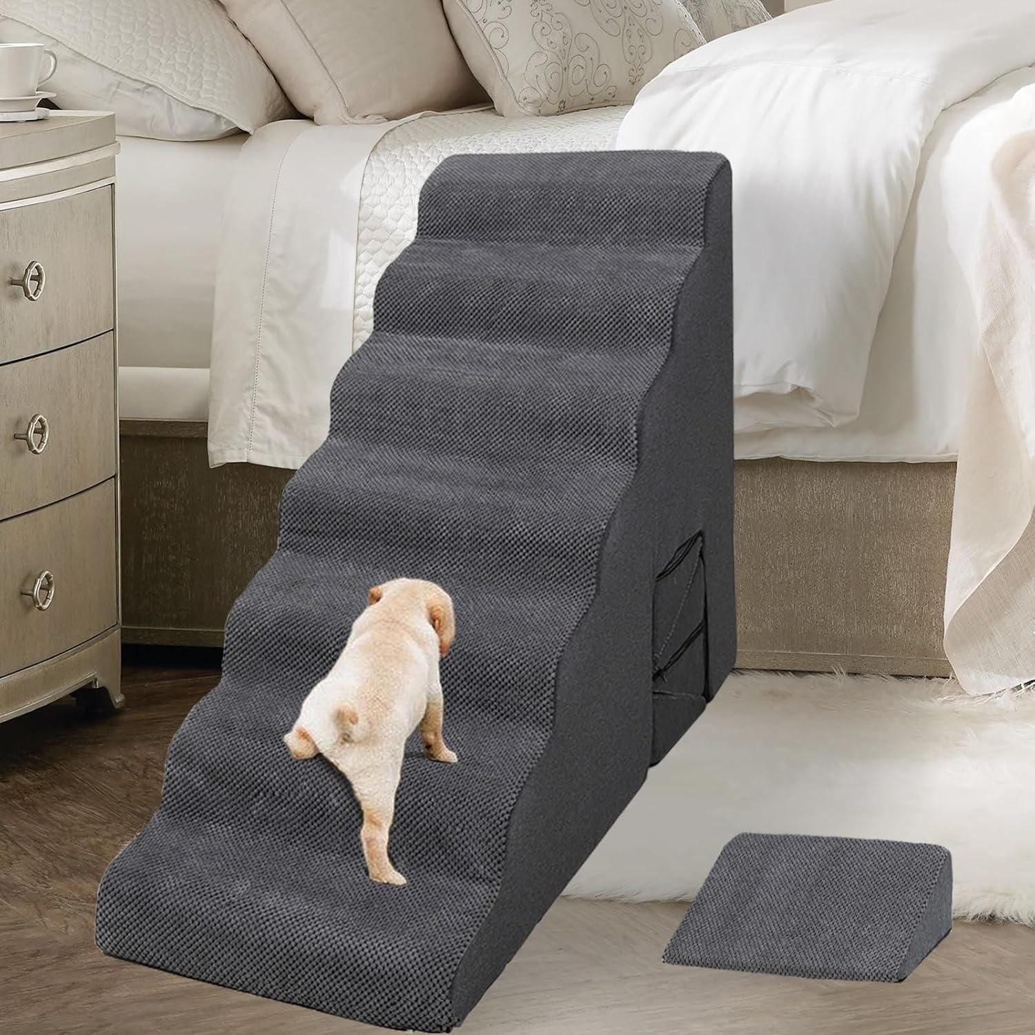 Escaleras para Perros MALOROY 86.1 cm con 4 Rampas Antideslizantes
