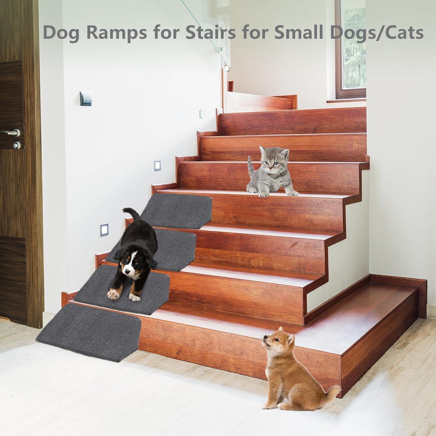 Escaleras para Perros MALOROY 86.1 cm con 4 Rampas Antideslizantes