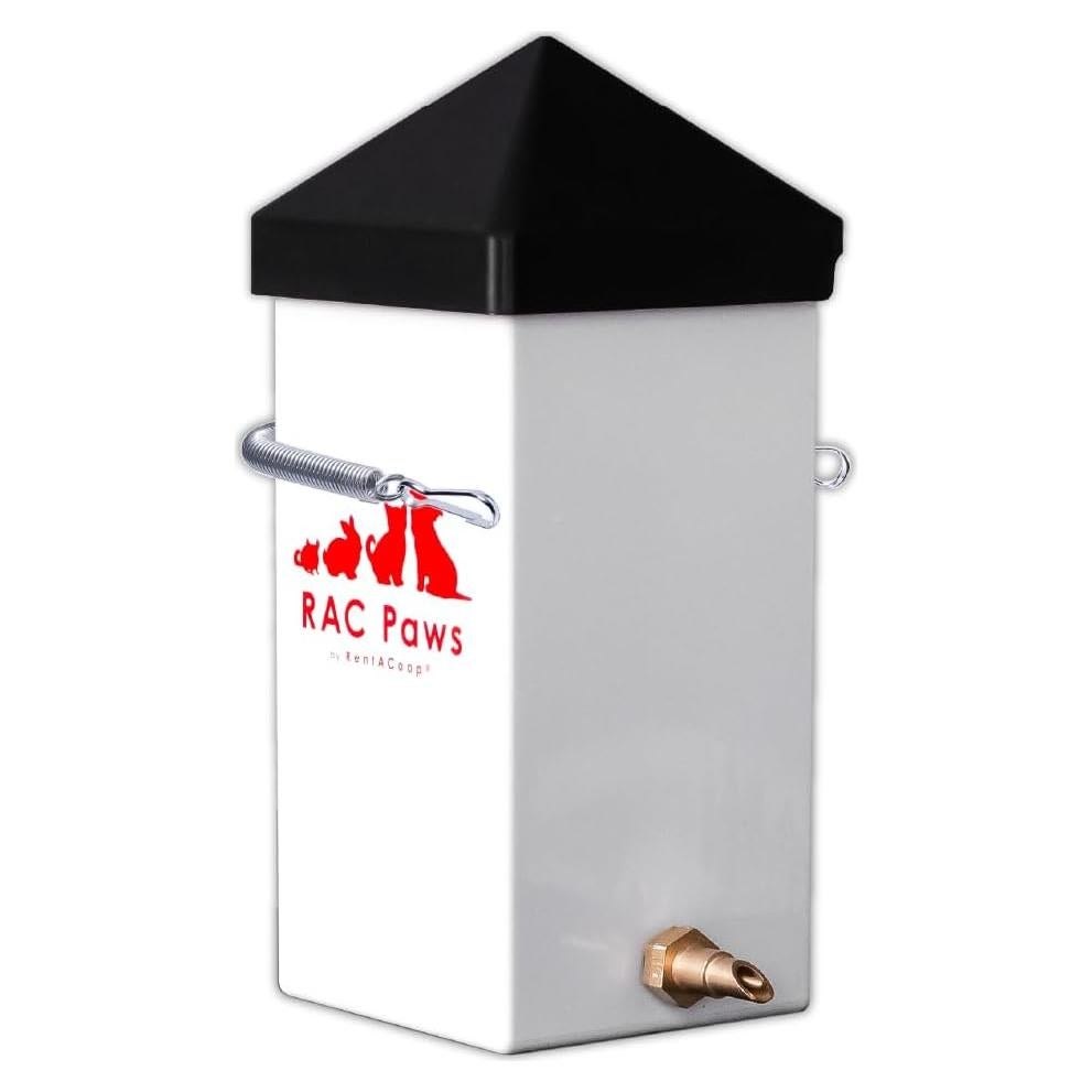 Bebedero Automático RentACoop 1L con Boquilla de Latón Sin Goteo