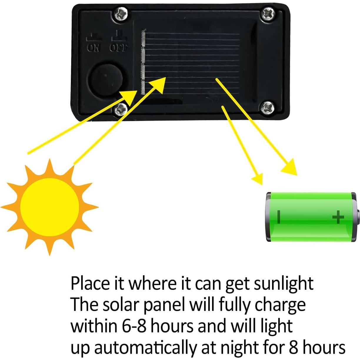 Estatua Solar Oso Negro JJALIGHTS con Tarro de Miel 22cm