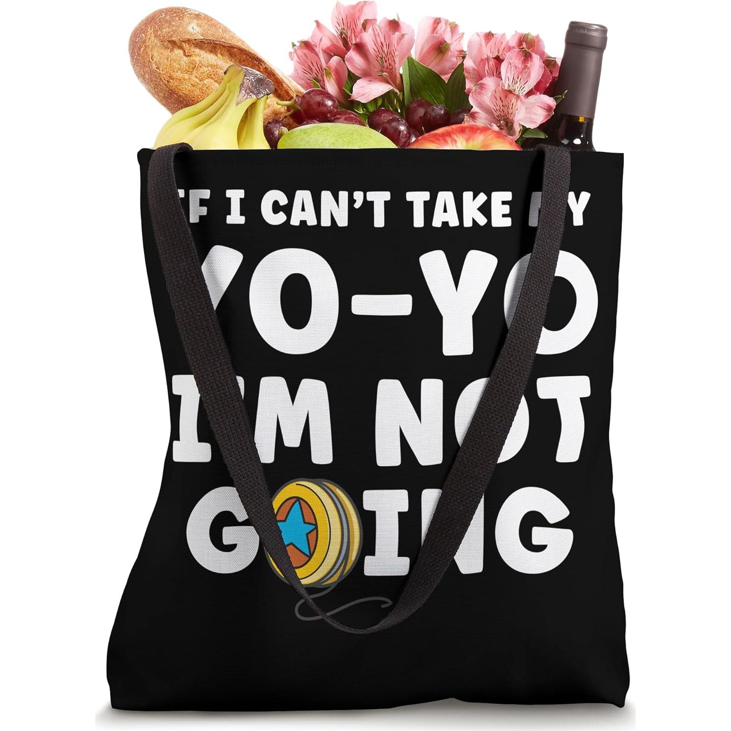 Bolsa Tote Yo-Yo Designs 40.64 cm con Diseño Divertido