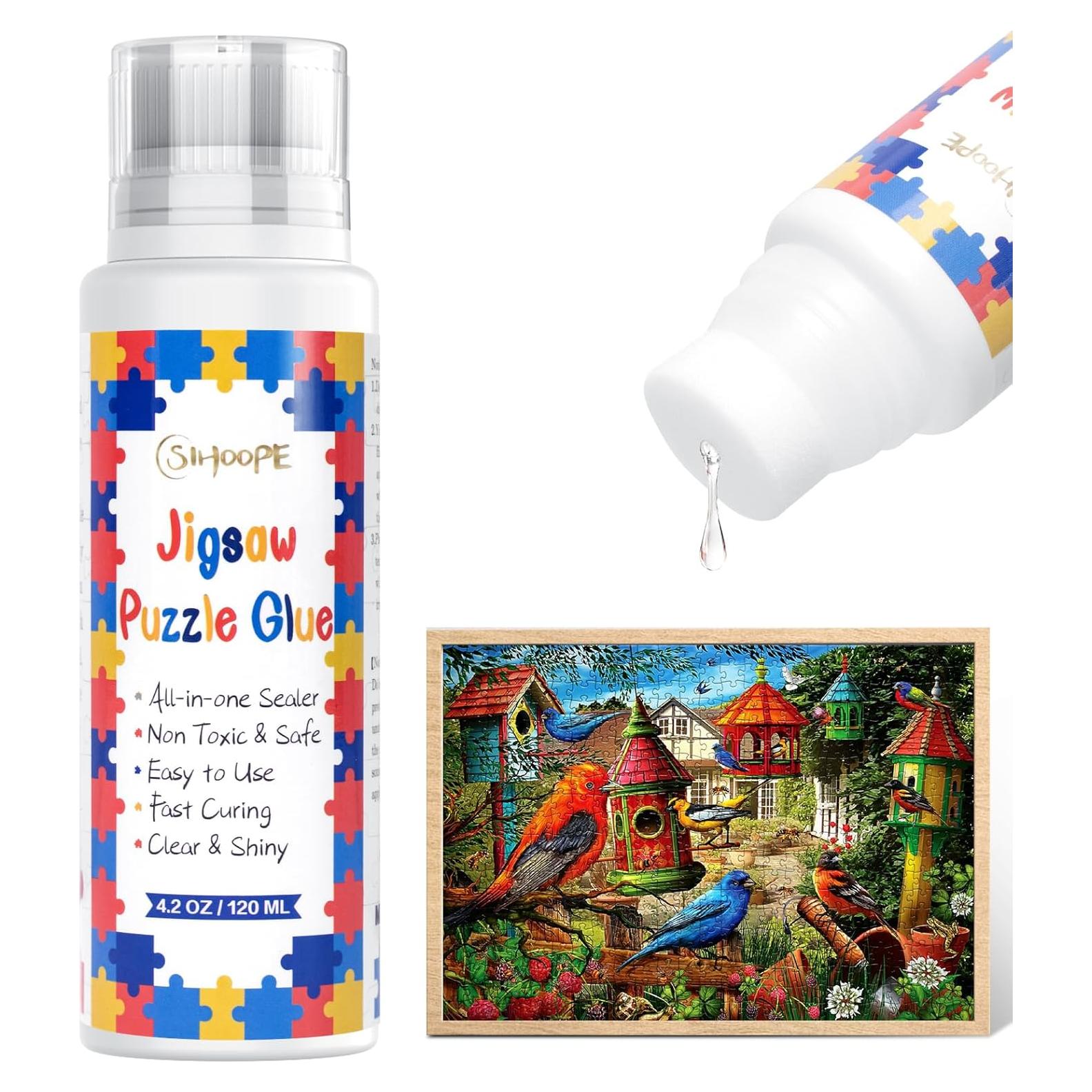 Pegamento para Rompecabezas SIHOOPE 120ml Transparente PVA