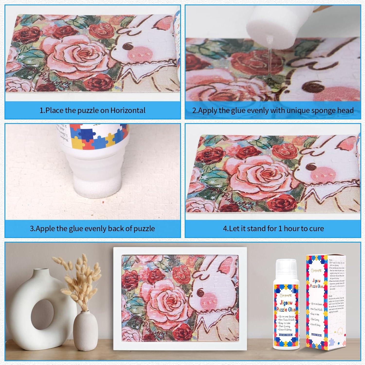 Pegamento para Rompecabezas SIHOOPE 120ml Transparente PVA