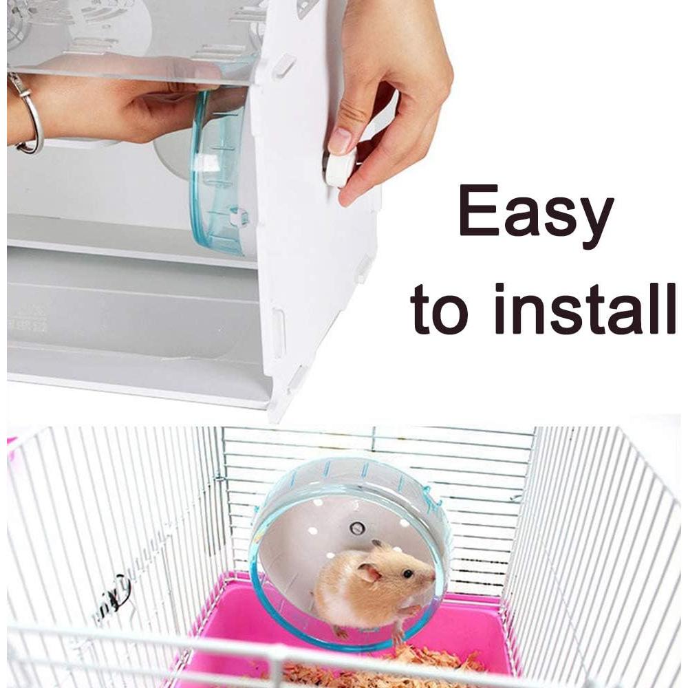 Rueda de Ejercicio Silenciosa GOLDEAL 11.9 cm para Hamsters