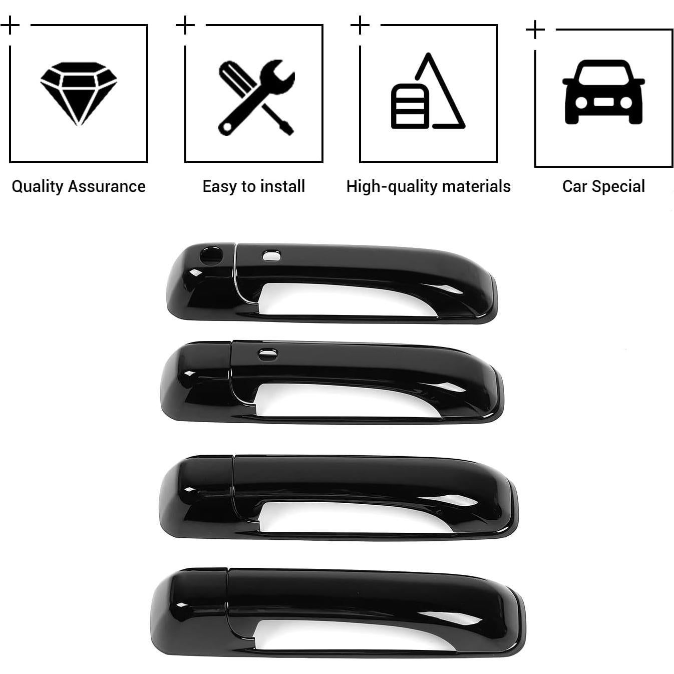 Cubierta de Manija de Puerta Hoolcar para Dodge Ram 2010-2017