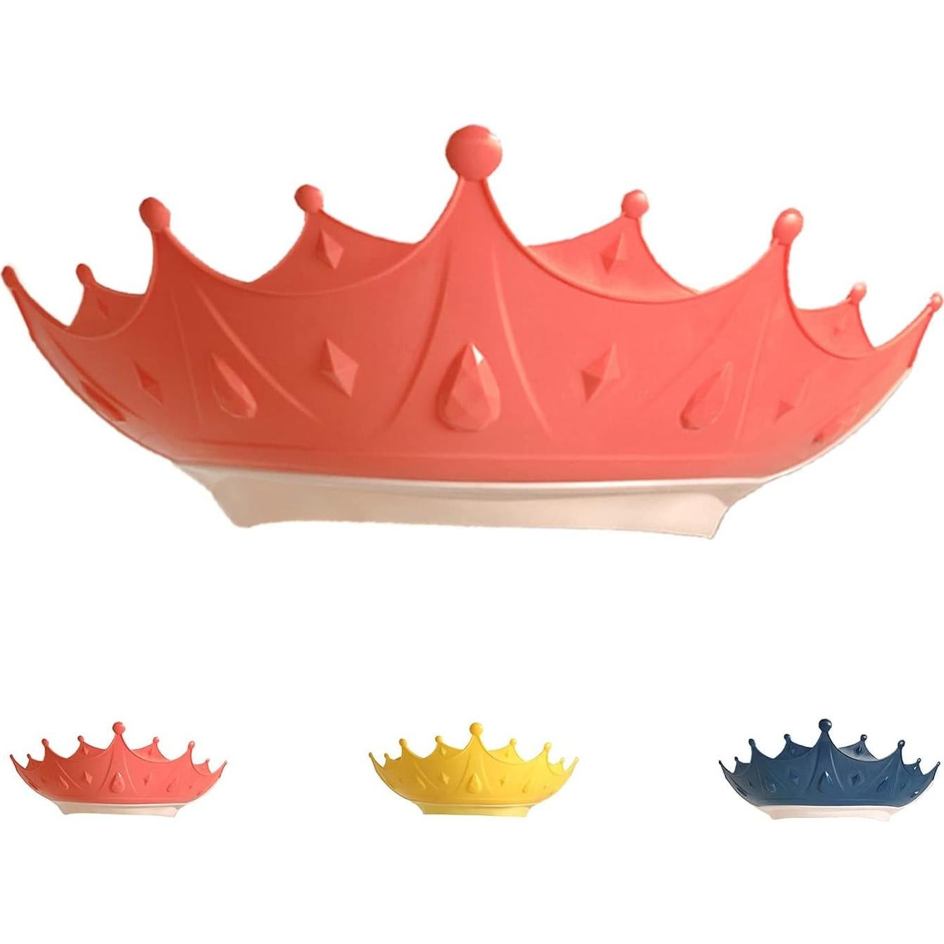 Gorro de Ducha para Bebés Plplaaoo Azul Ajustable Silicona