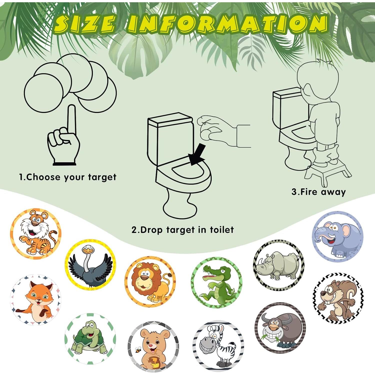 120 Objetivos de Inodoro Eersida para Entrenamiento Infantil