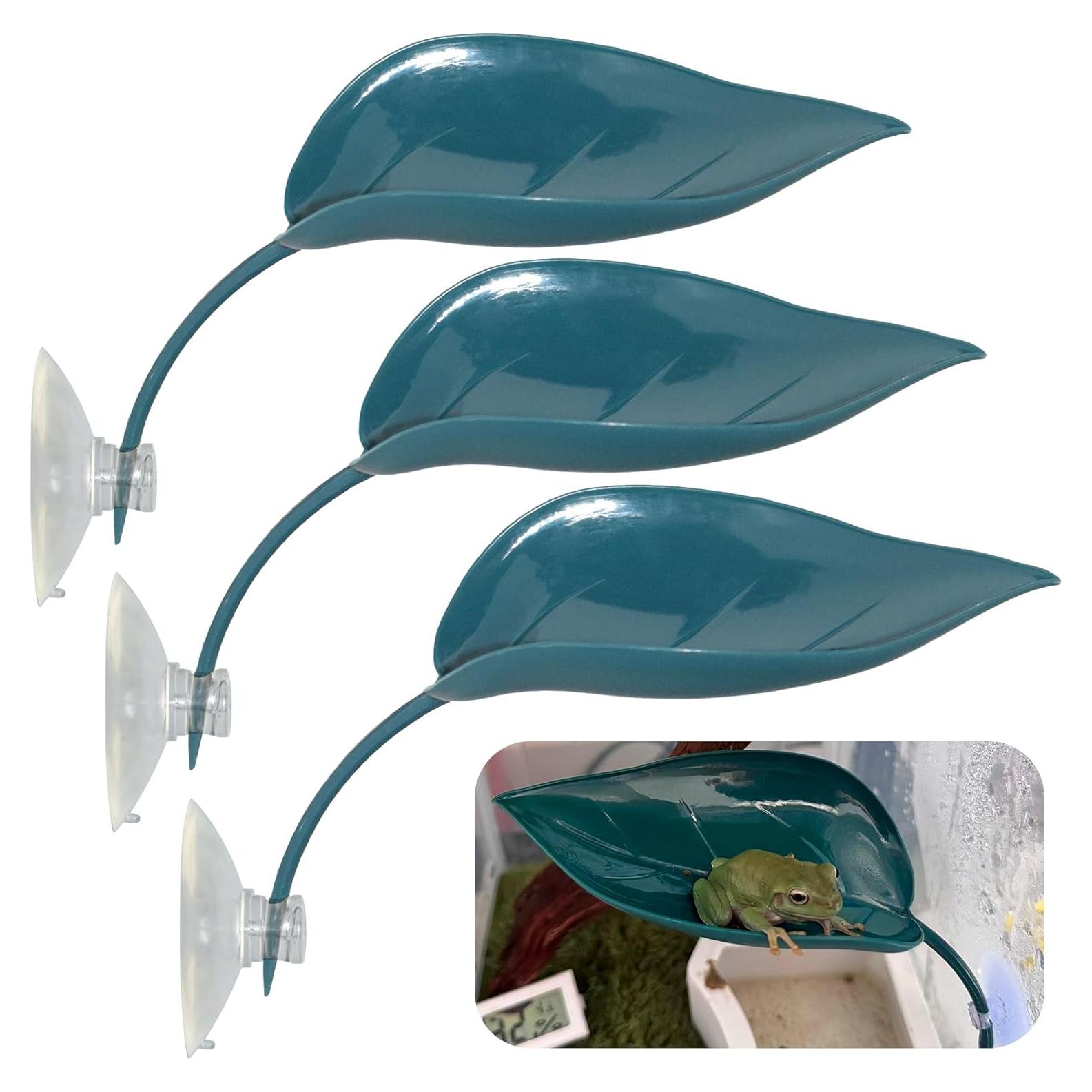 Plataforma de Sol para Tortugas JJMOLLE - 3PCS Azul Oscuro