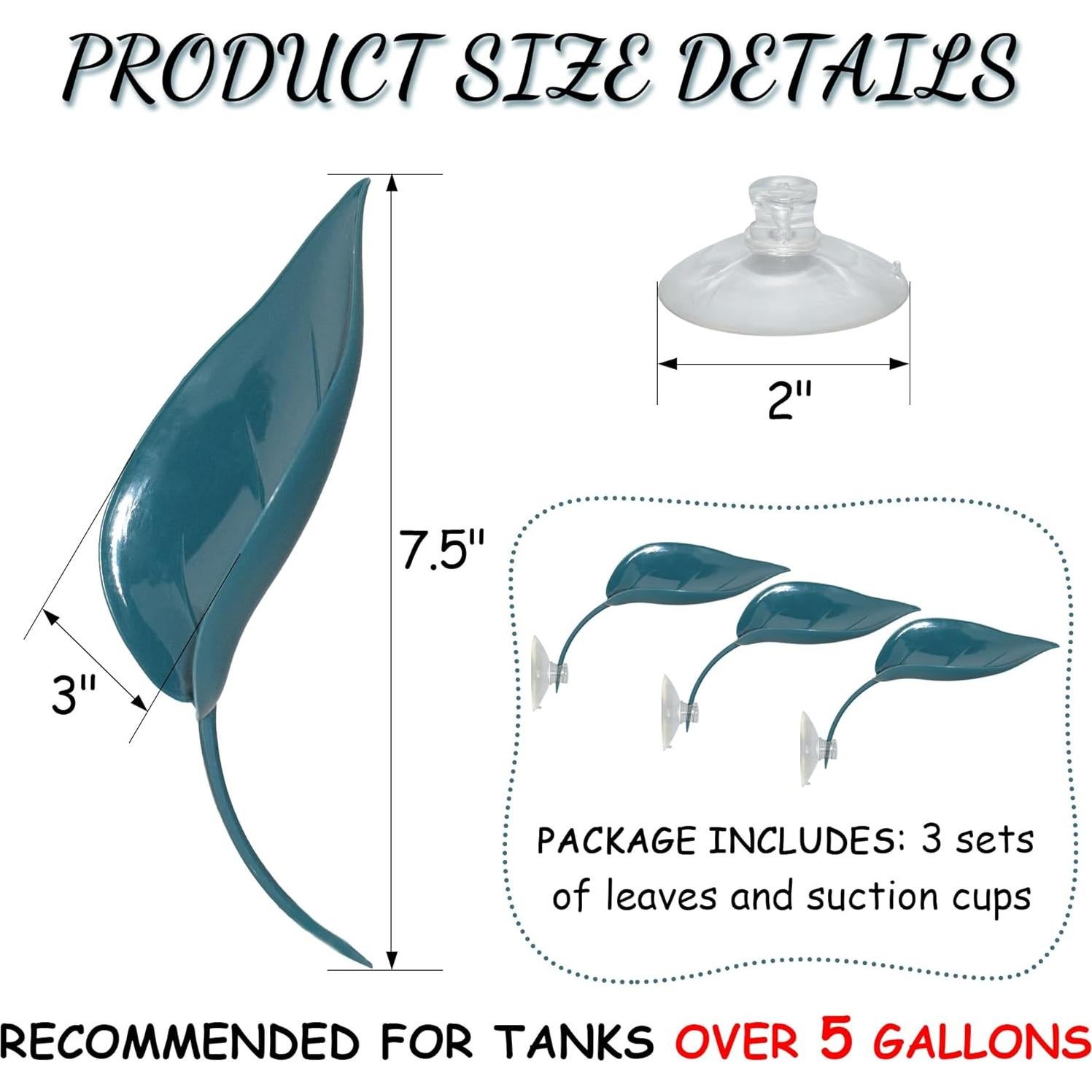 Plataforma de Sol para Tortugas JJMOLLE - 3PCS Azul Oscuro