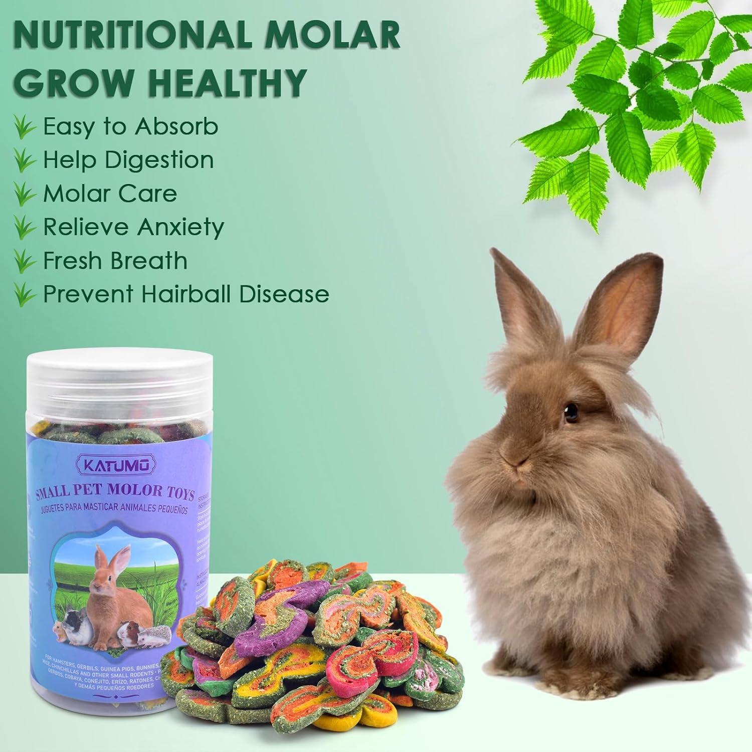 Golosinas Masticables KATUMO para Conejos y Roedores 150g