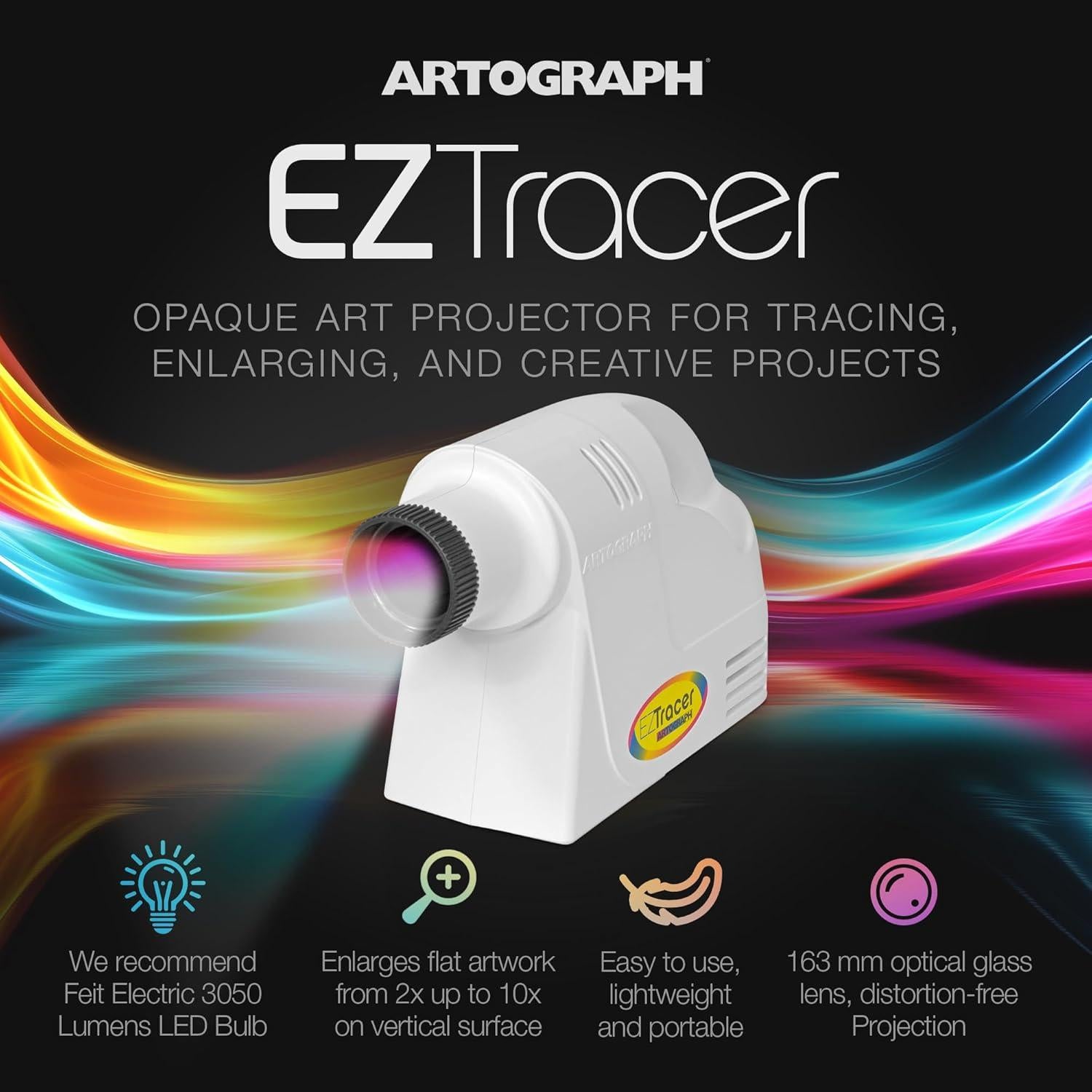 Proyector de Arte Artograph EZ Tracer - Portátil 10x Ampliación