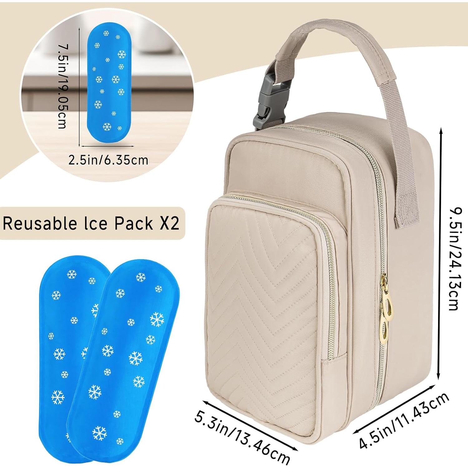 Bolsa de viaje para leche materna US-Z-M Cooler Albaricoque