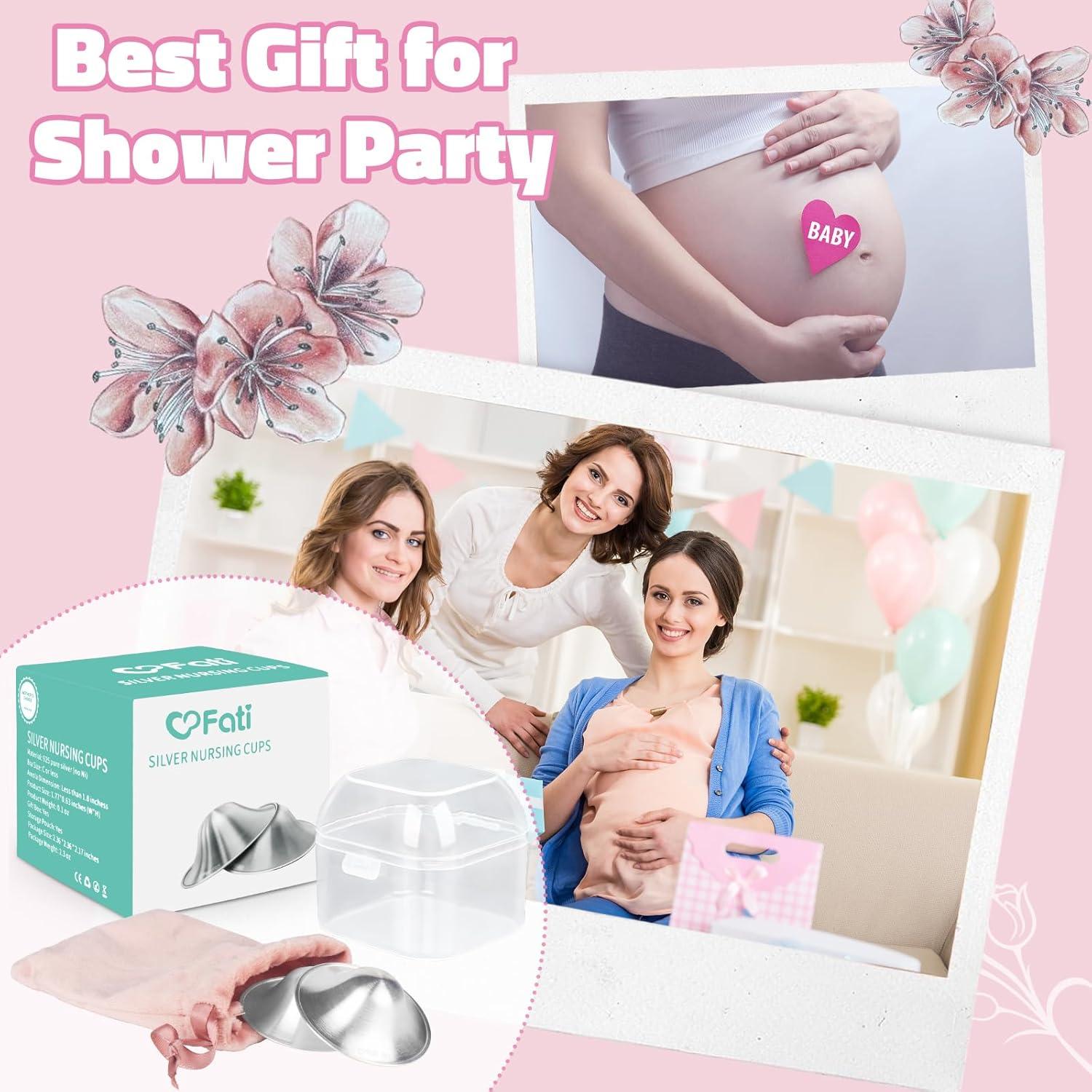 Copas de Lactancia de Plata 925 XL - Protectores de Pezón