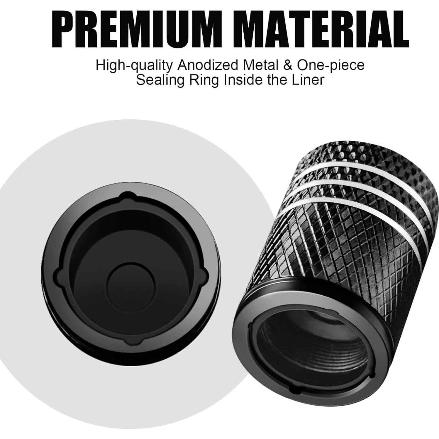 Tapas de Válvula de Neumático DEKKCAP 5 Piezas Bandera Americana