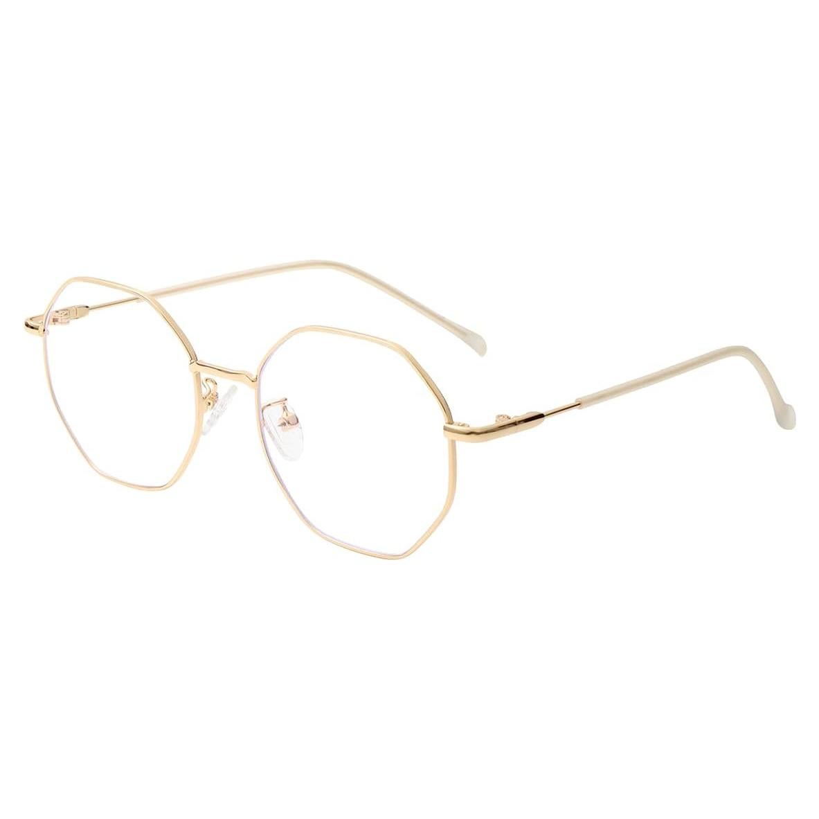 Gafas NIDOVIX Sin Prescripción Unisex Anti-luz Azul Oro