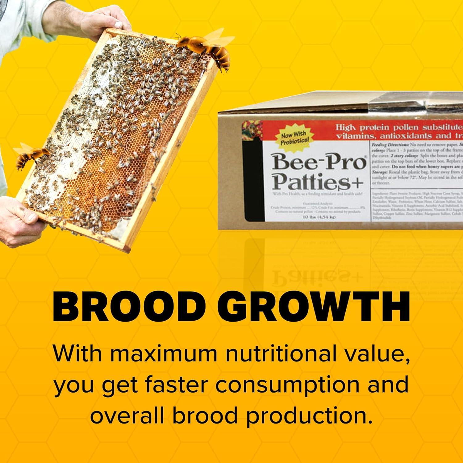 Tortas de Polen para Abejas Mann Lake Bee-Pro 4.54 kg