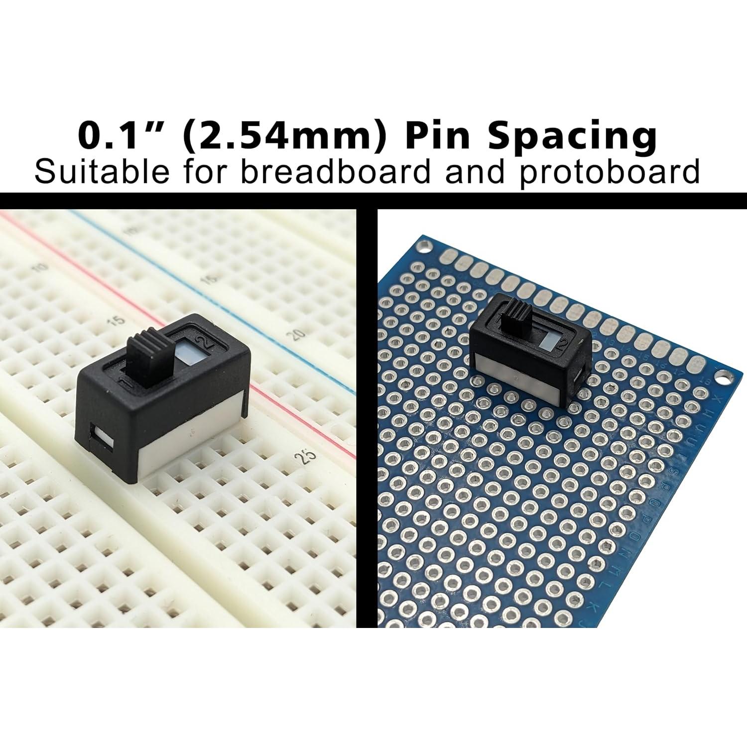 Interruptor Deslizante Mini SPDT 3 Pines Conector PC EX ELECTRONIX