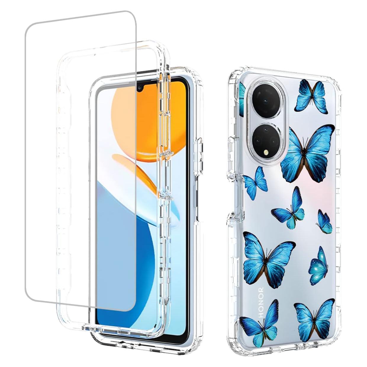 Funda Protectora Honor X7 Ueokeird con Protector de Pantalla