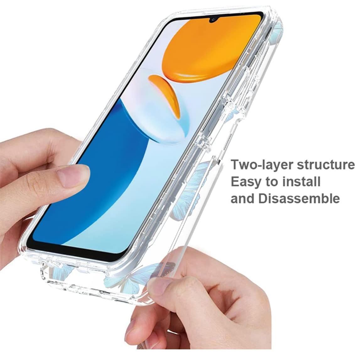 Funda Protectora Honor X7 Ueokeird con Protector de Pantalla