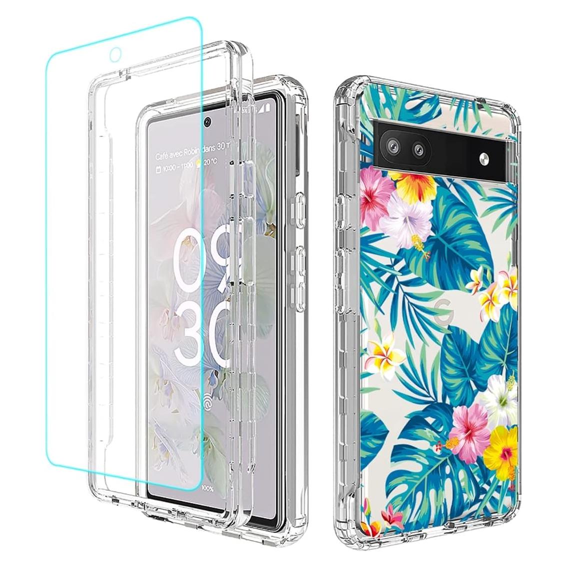 Funda Protectora para Google Pixel 6A Sidande con Protector de Pantalla