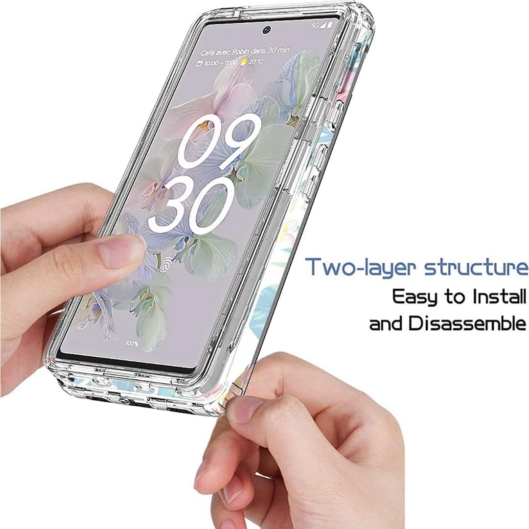 Funda Protectora para Google Pixel 6A Sidande con Protector de Pantalla