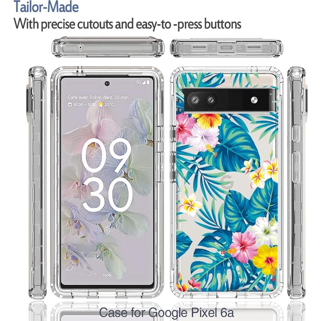 Funda Protectora para Google Pixel 6A Sidande con Protector de Pantalla