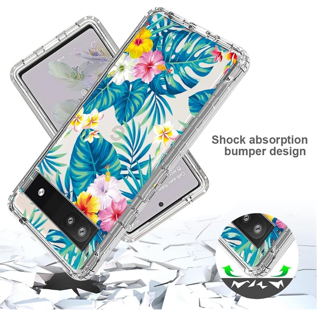 Funda Protectora para Google Pixel 6A Sidande con Protector de Pantalla
