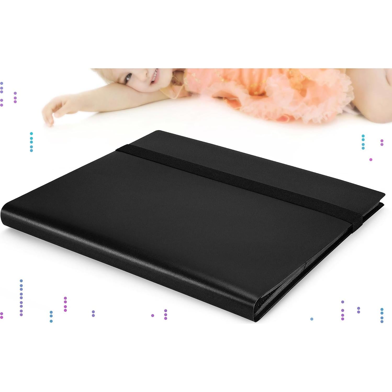 Carpeta de Cartas Coleccionables fafacy LN101 360 Cartas Negra