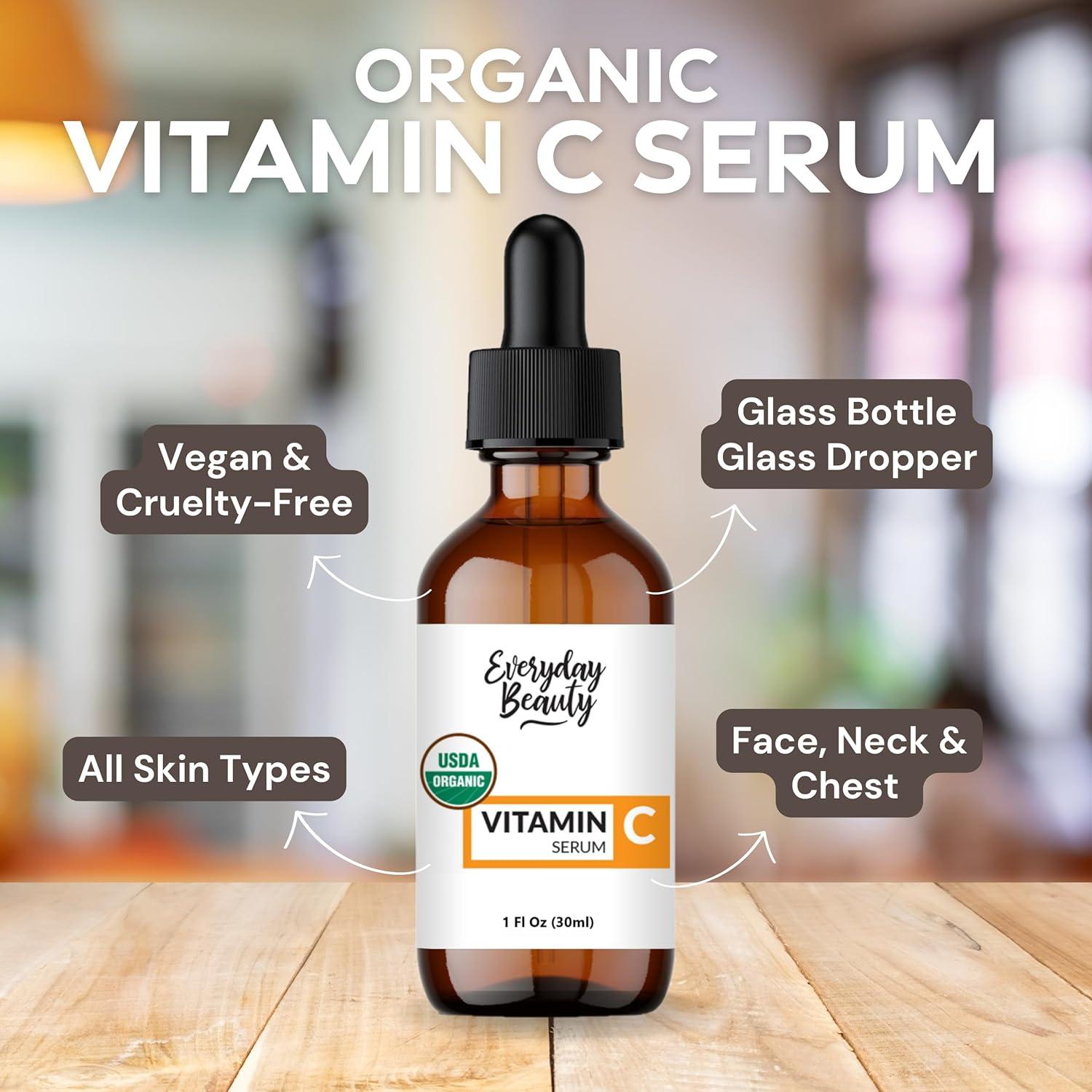 Suero Facial Orgánico de Vitamina C Belleza Cotidiana 30 ml