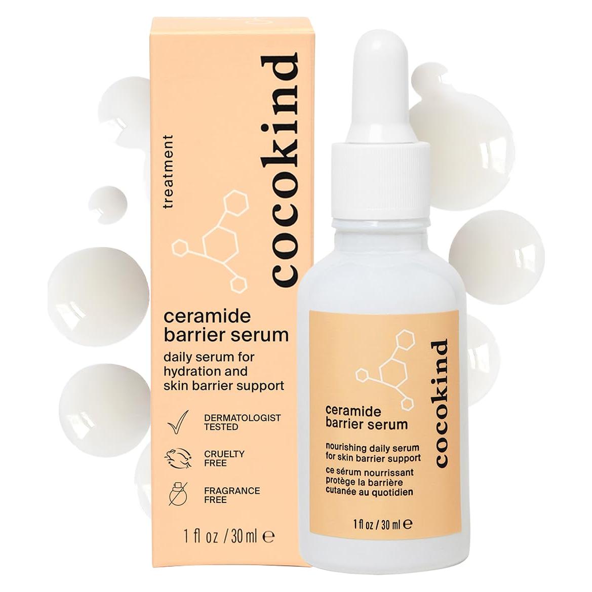 Suero Hidratante Cocokind Ceramida 29.57 ml Piel Sensible