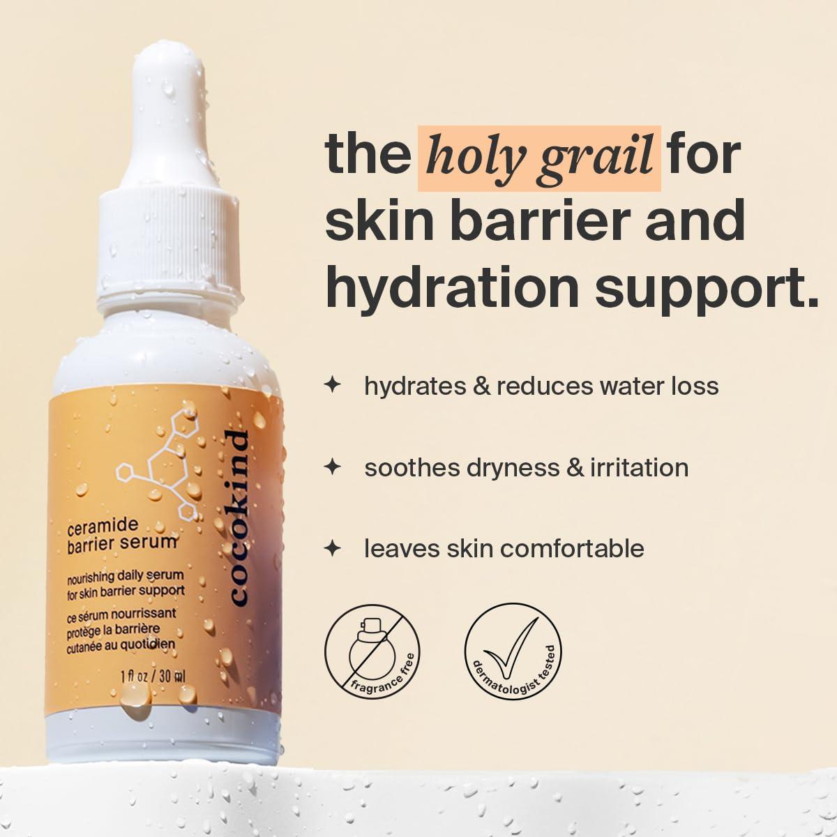 Suero Hidratante Cocokind Ceramida 29.57 ml Piel Sensible