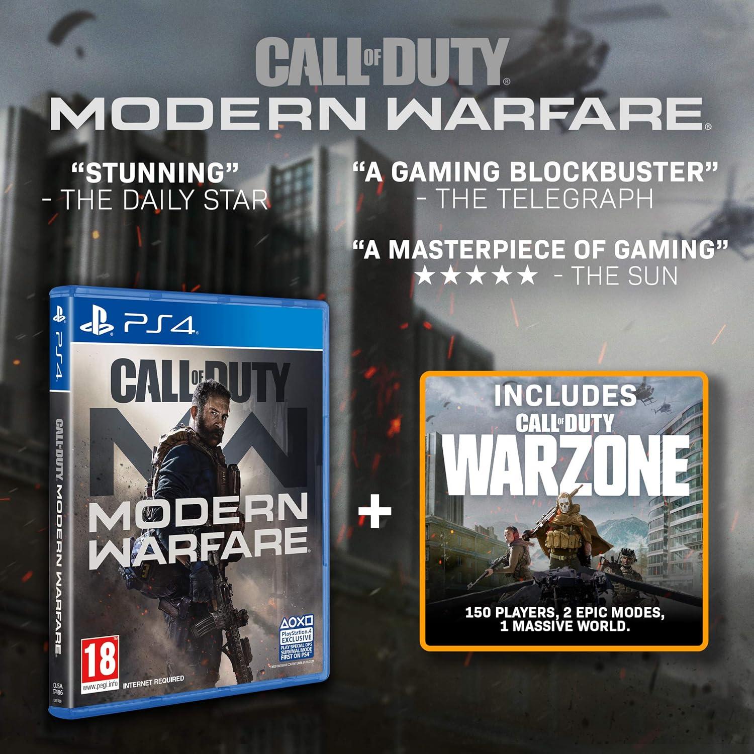 Call of Duty: Modern Warfare PS4 - Videojuego Estándar